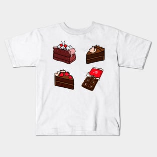 Cute chocolate cakes Kids T-Shirt